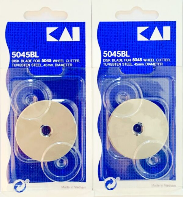 KAI 5045BL:  2 - 45 mm ROTARY BLADES IN A PUT UP