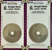 KAI RS-60BL: 2 - 60mm ROTARY BLADES IN A PACKAGE
